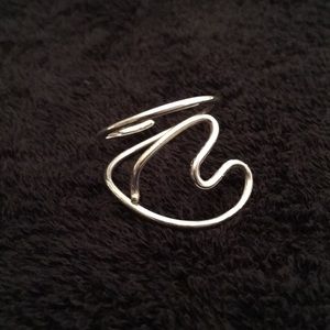 14kt gold filled or sterling silver heart ring